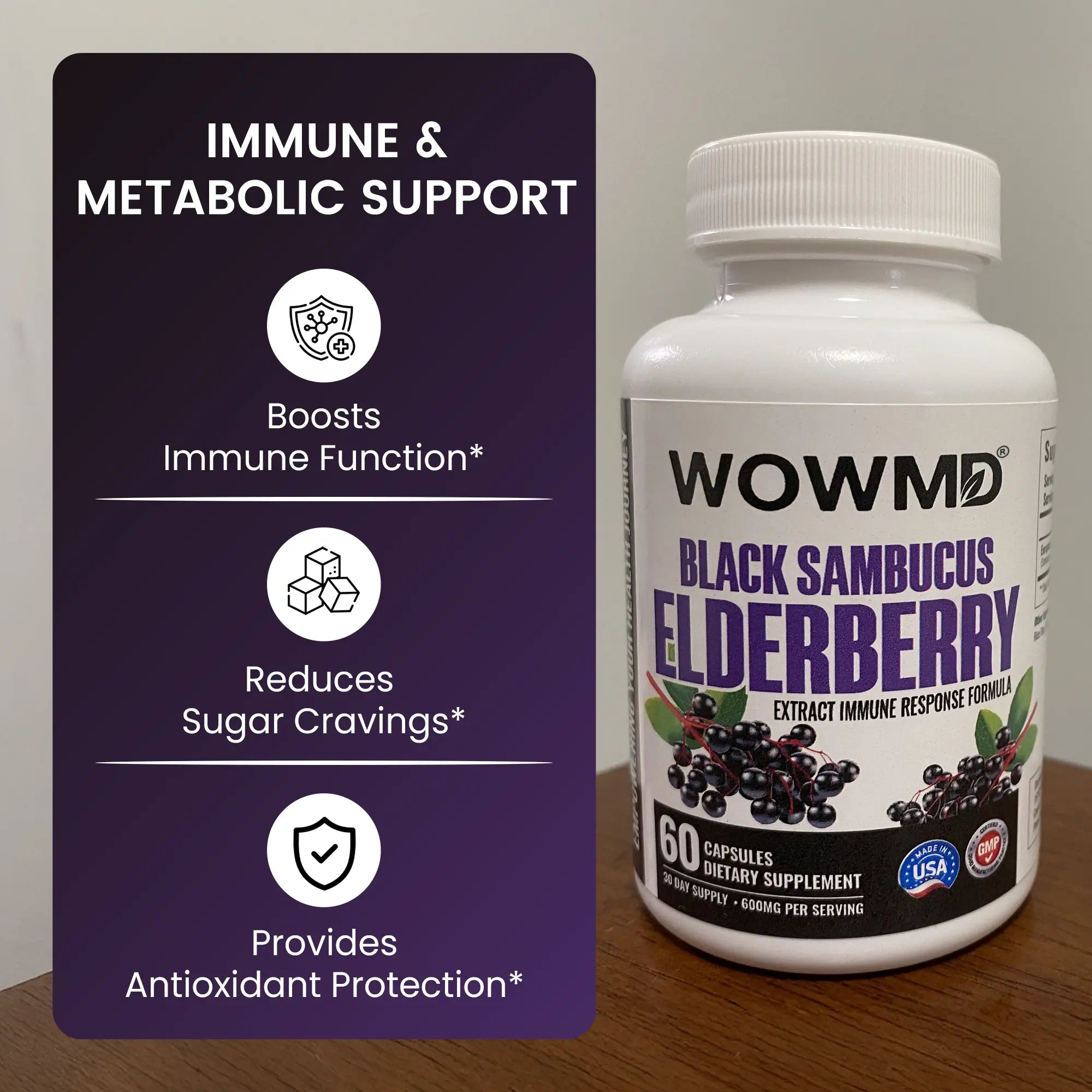 Black Sambucus Elderberry Extract