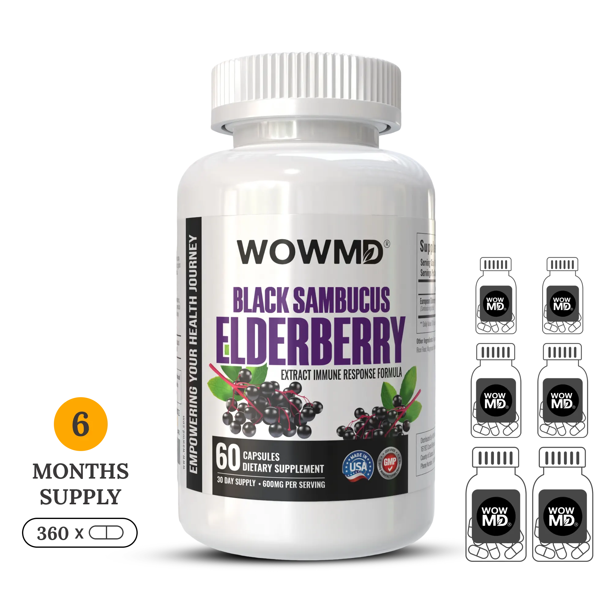 Black Sambucus Elderberry Extract