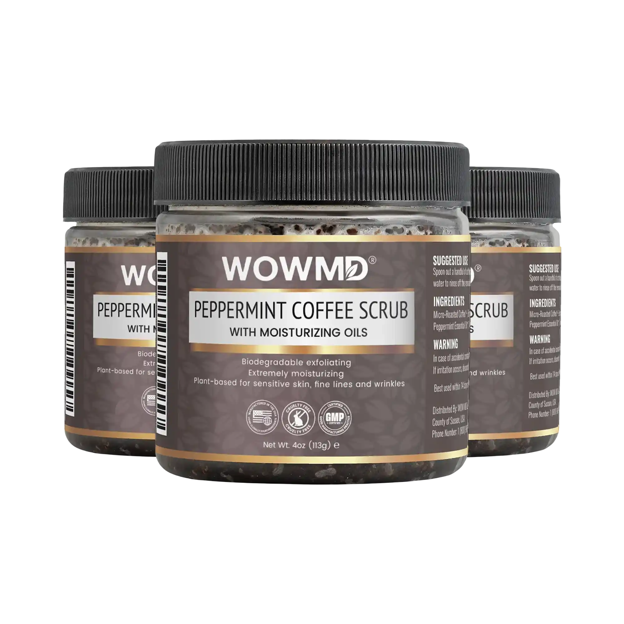 Peppermint Coffee Scrub