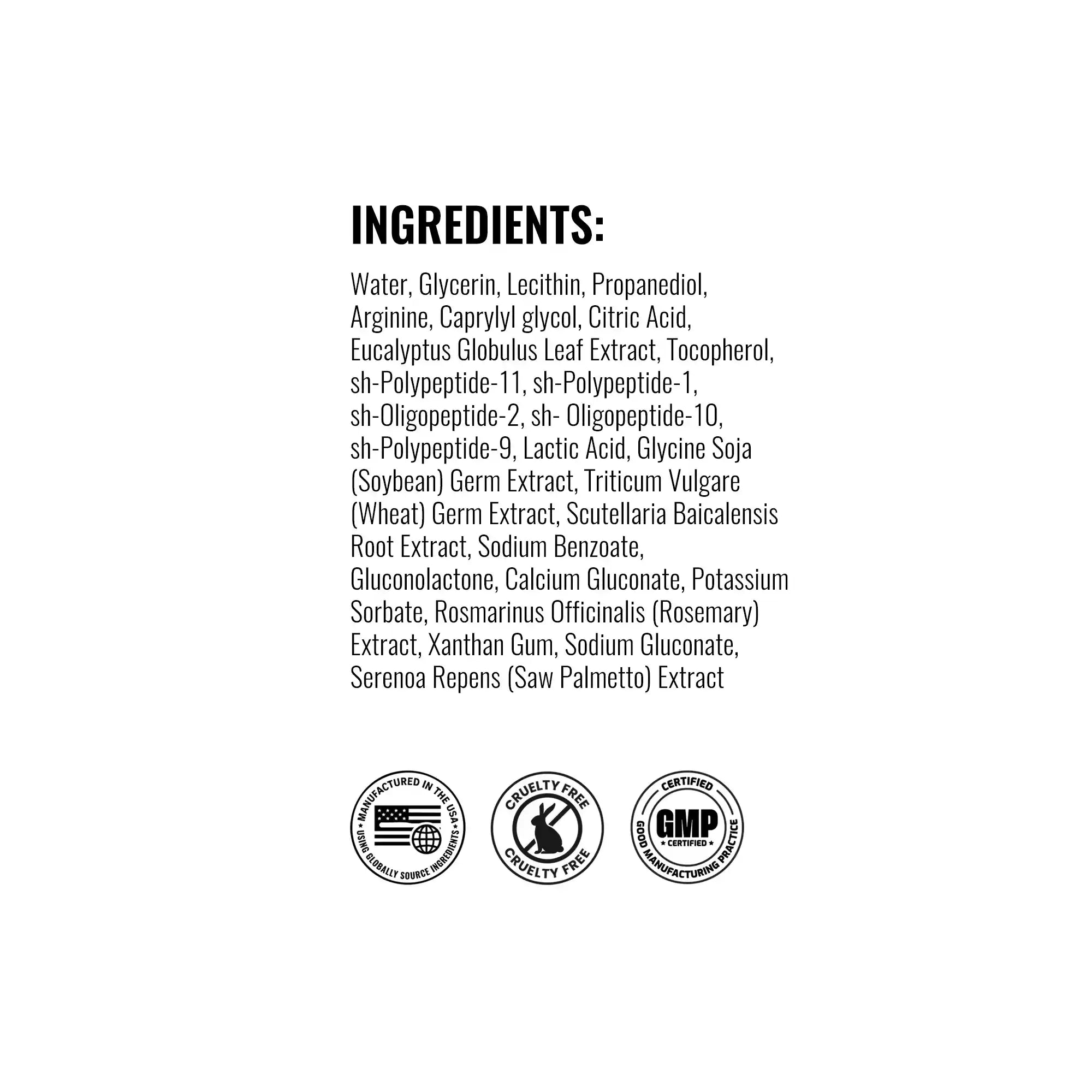 Peptide Hair Growth Serum